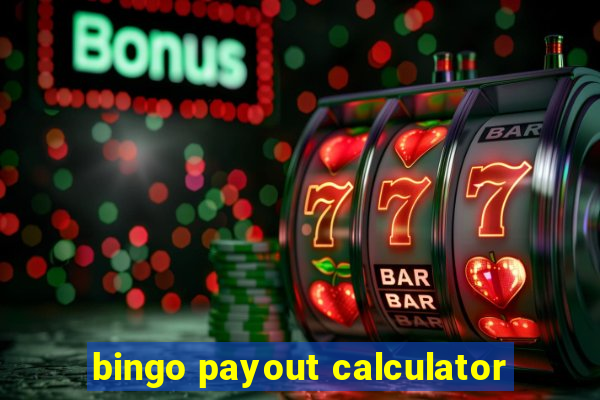 bingo payout calculator