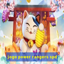 jogo power rangers spd